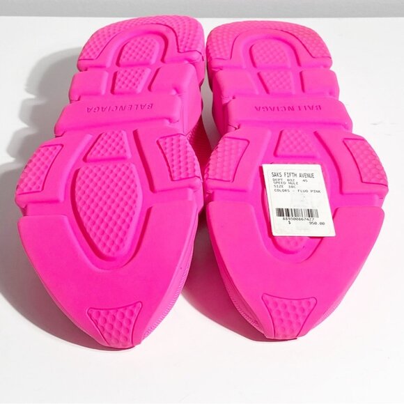 NWT Balenciaga Speed Mules Pink size 38 - Picture 6 of 9